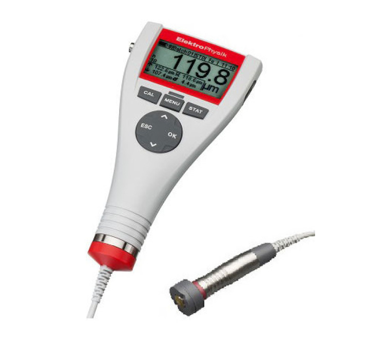Minitest 735 Jauge d’épaisseur de revêtement avec sonde externe, interchangeable connectée via câble
