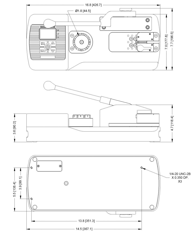 Dimensions-Dimensions du WT-205